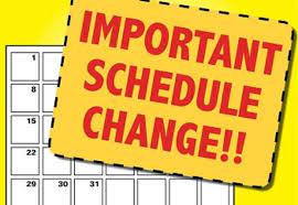 School Calendar Changes